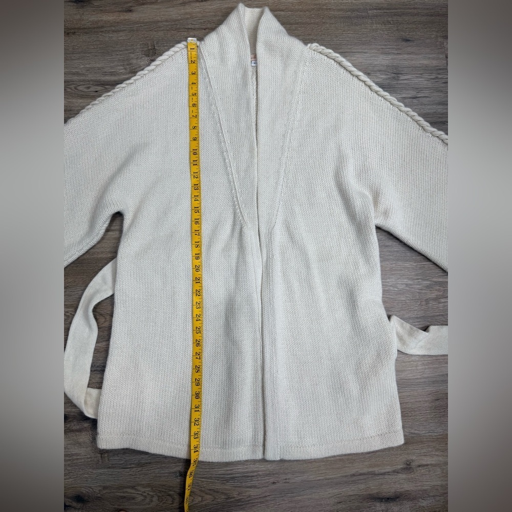 Mara Hoffman Alpaca Merino Wool Blend Kimono Style Robe Sweater Cardigan Large - Picture 6 of 8